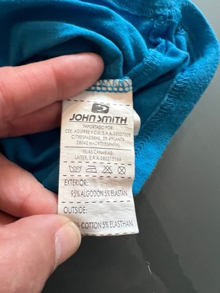 Camiseta John Smith niña 16 años degradado azul