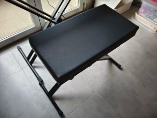 Teclado Thomann SP320 + Funda, Banqueta y Soporte