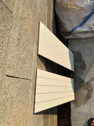 Lote Azulejos/rajolas blancas 25cmx75cm
