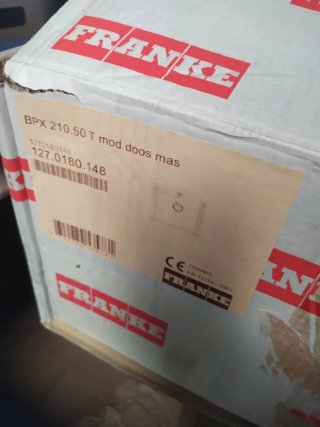 Fregadero Franke con pequeño toque