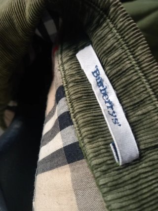 Chaquetón Burberry Mujer Verde
