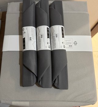 3 Cajas KOSINGEN con tapas DRÖNA IKEA