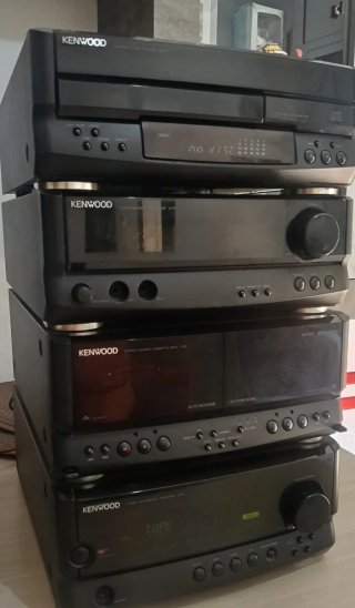 Kenwood A-F5 Amplificador y Componentes