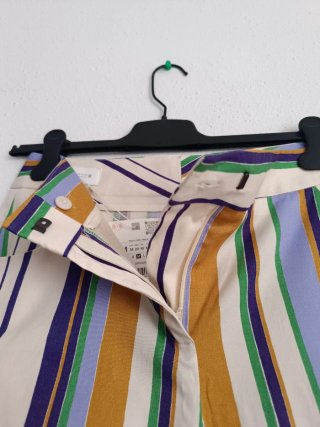 Conjunto Zara rayas top y pantalón Talla M
