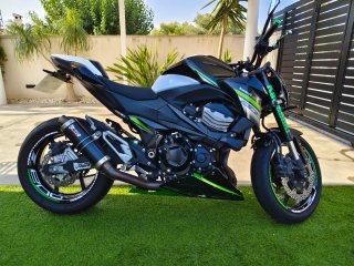 Kawasaki Z800e 2016 Naked Negra/Verde