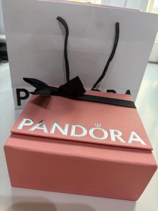 Pulsera Pandora Corazón Oro y Plata