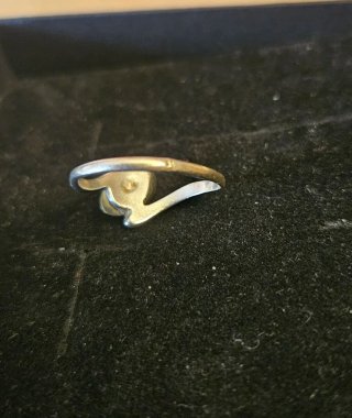 Anillo Plata Piedra Azabache