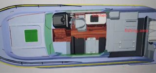 Barco aluminio 9 m 2x200 Yamaha con camarotes