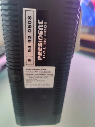 Walkie 27 MHz President 11m