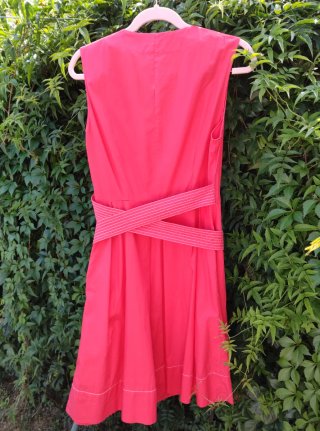 Vestido Purificación García color coral