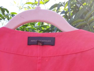 Vestido Purificación García color coral