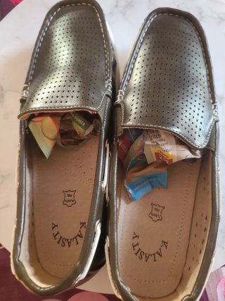 Mocasines de Piel Hombre Talla 42