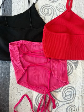 Lote 6 Tops Verano Mujer Talla XS