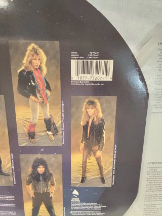 Vinilo Stryper The Yellow And Black Attack LP Azul