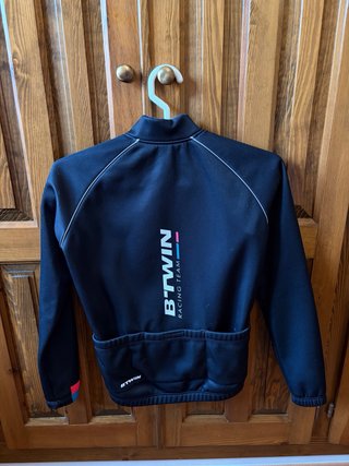 Chaqueta ciclismo niño Btwin
