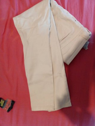 Vaqueros pitillo blancos talla 40