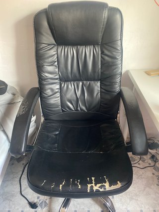 Silla de escritorio negra