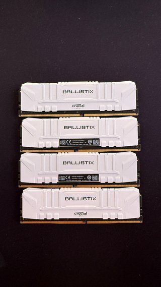 8GBx4 (32GB) Crucial Ballistix DDR4 3600MHz RAM