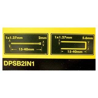 Clavadora Grapadora DeWalt DPSB2IN1-XJ maletin