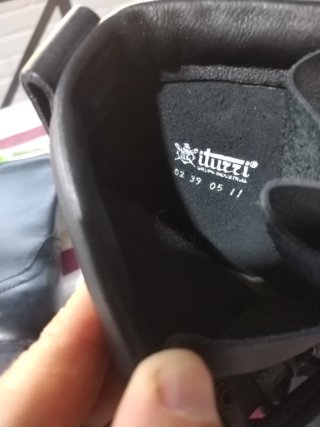 Botas de piel para moto negras