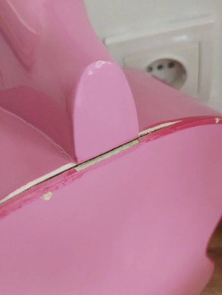 Guitarra Bontempi rosa
