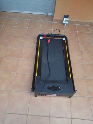 Cinta de correr con mando