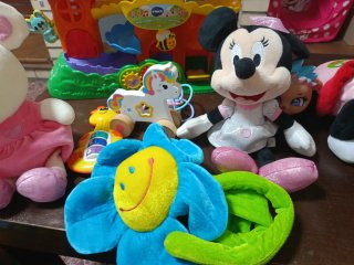 Lote Juguetes Infantiles Peluche Varios