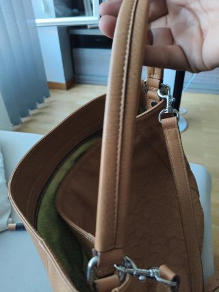 Bolso Tous Piel Beige/Marrón
