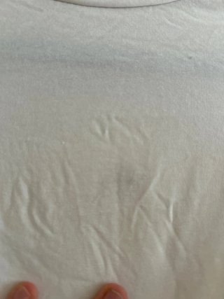 Pull&Bear camiseta manga larga blanca XS
