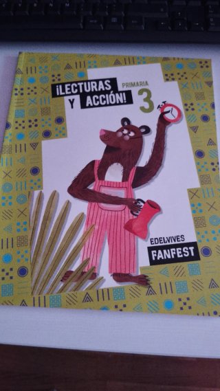 ¡Lecturas y acción! 3 Primaria : Fanfest Edelvives
