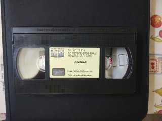 VHS Jumanji: Hay una selva dentro