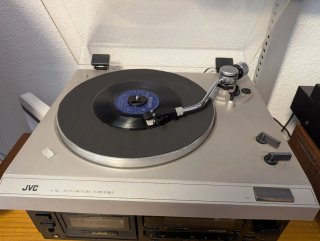 Tocadiscos JVC L-A11 Plateado