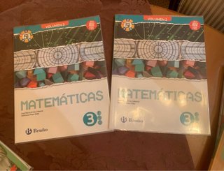 Libro Matemáticas 3 ESO (3 volúmenes)