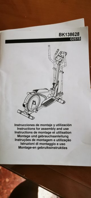 Elíptica BH Easystep Dual G2518 Plegable