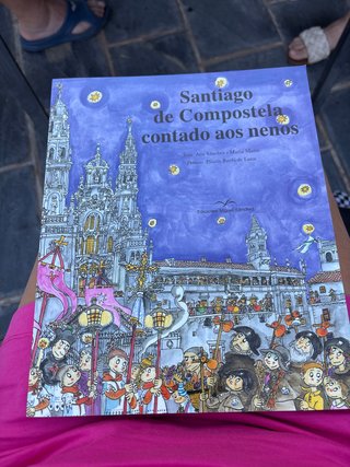 Santiago de Compostela contado aos nenos