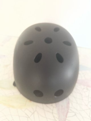 Casco de bicicleta negro