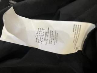 Camiseta Maison Margiela Negra  Talla S (Oversize)