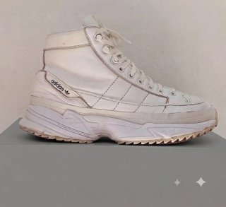 Zapatillas Adidas Mujer Talla 40.5 Blancas