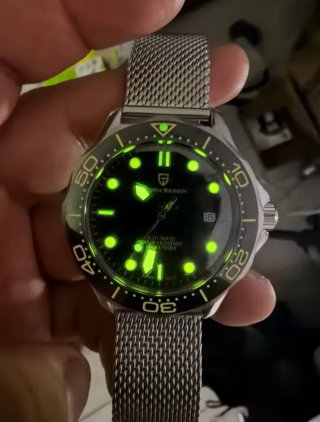 Reloj Pagani Design Automático Acero
