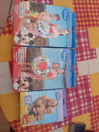 Lote 3 inflables Disney Mickey y Winnie Pooh