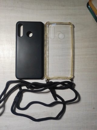 Fundas Huawei P30 Lite (Negra y Transparente)