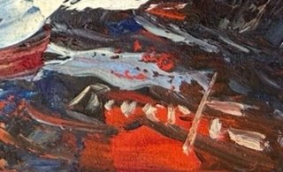 Cuadro Antonio Reverte Tormenta Galicia Acrílico