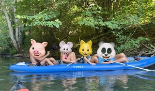 Kayak hinchable Itiwit 4 personas