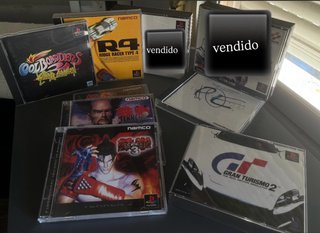 Pack 7 Juegos PS1 Japón
