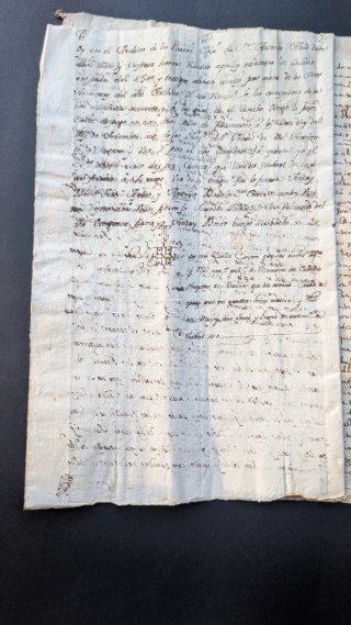 Lote de 7 documentos manuscritos S.XVI-S.XVII