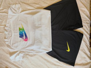 Conjunto Nike Hombre Blanco y Negro