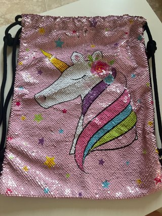 Bolsa unicornio lentejuelas reversible