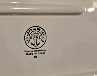 Fuente La Cartuja de Sevilla Porcelana