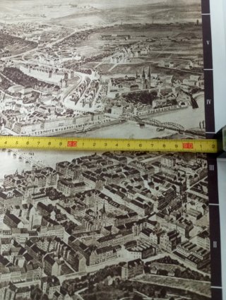 Mapa Praga Antiguo Praha Unikátní Pohledový Plán
