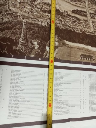 Mapa Praga Antiguo Praha Unikátní Pohledový Plán
